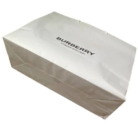 Authentic Oversized Burberry Shopping Paper Bag - Picture 6 of 6